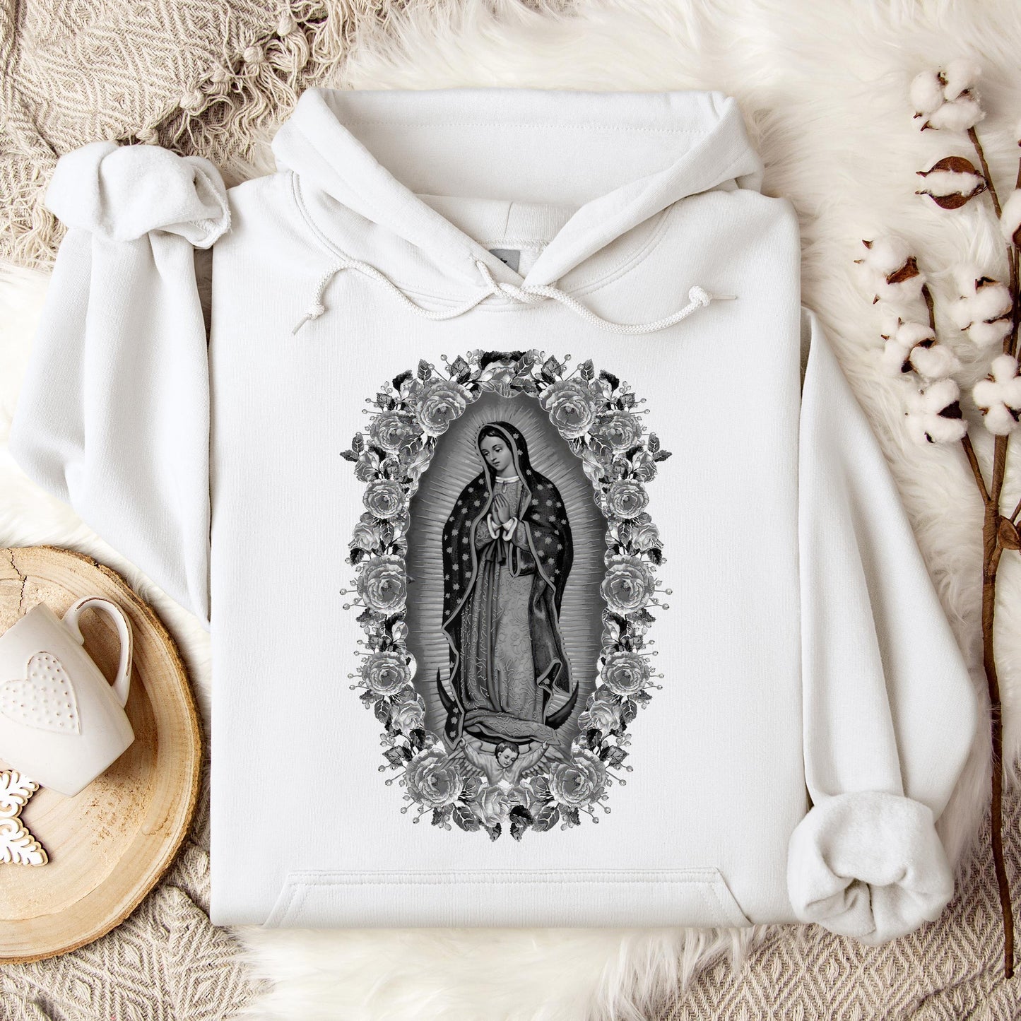 The Holy Virgin Mary 13 Hoodie