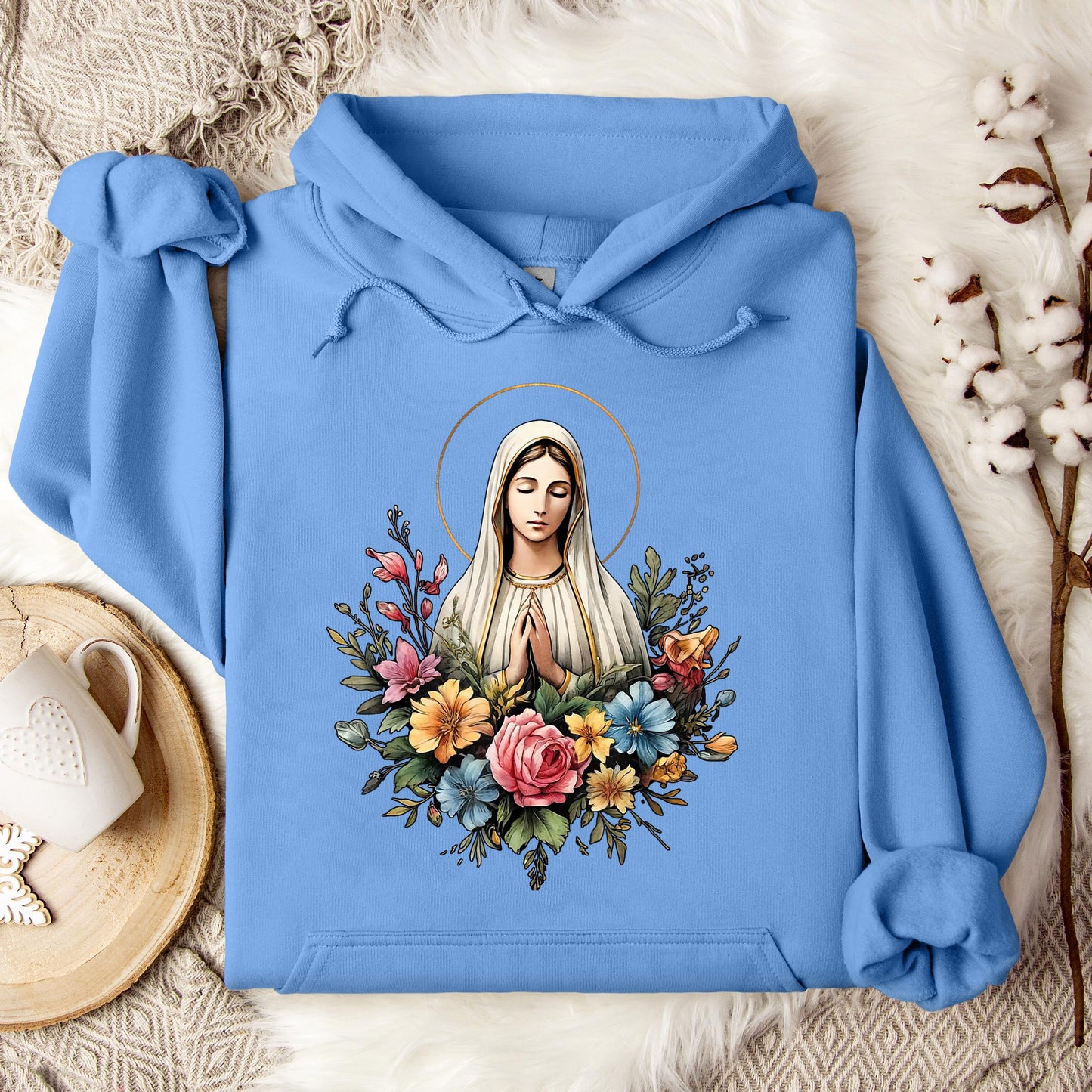 The Holy Virgin Mary 14 Hoodie
