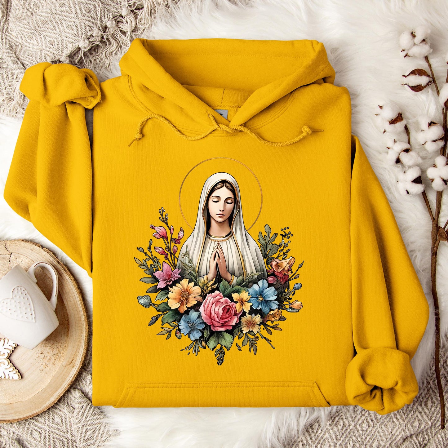 The Holy Virgin Mary 14 Hoodie