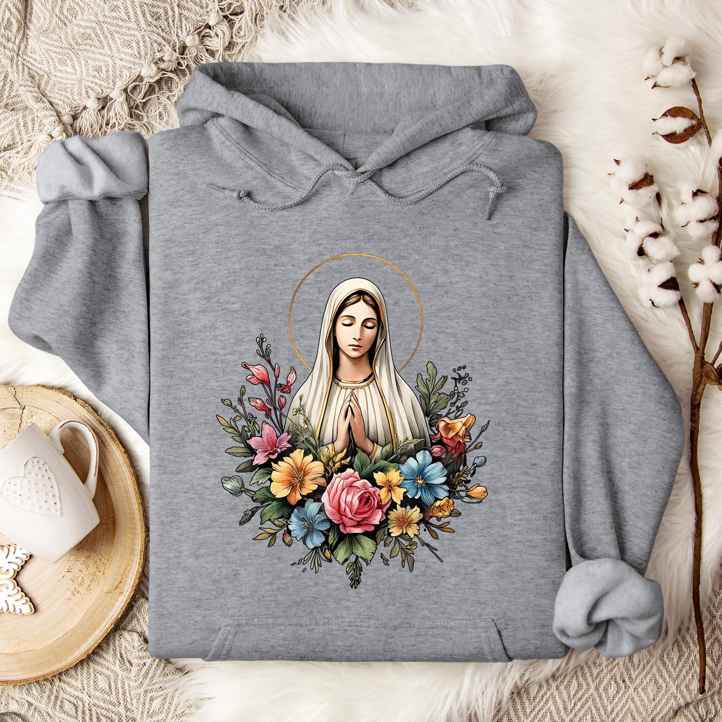The Holy Virgin Mary 14 Hoodie