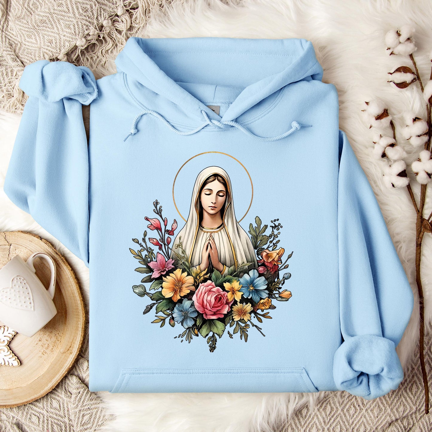 The Holy Virgin Mary 14 Hoodie
