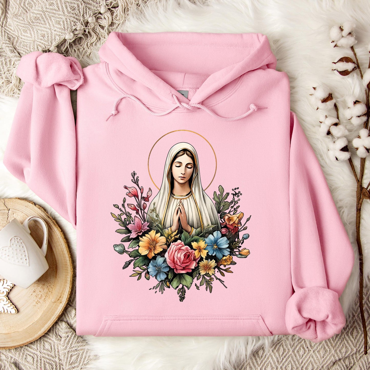 The Holy Virgin Mary 14 Hoodie