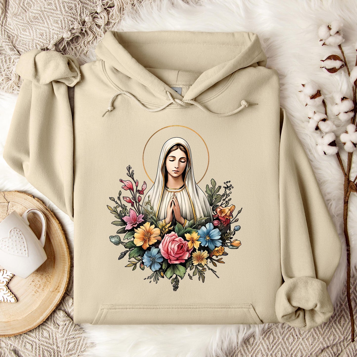 The Holy Virgin Mary 14 Hoodie