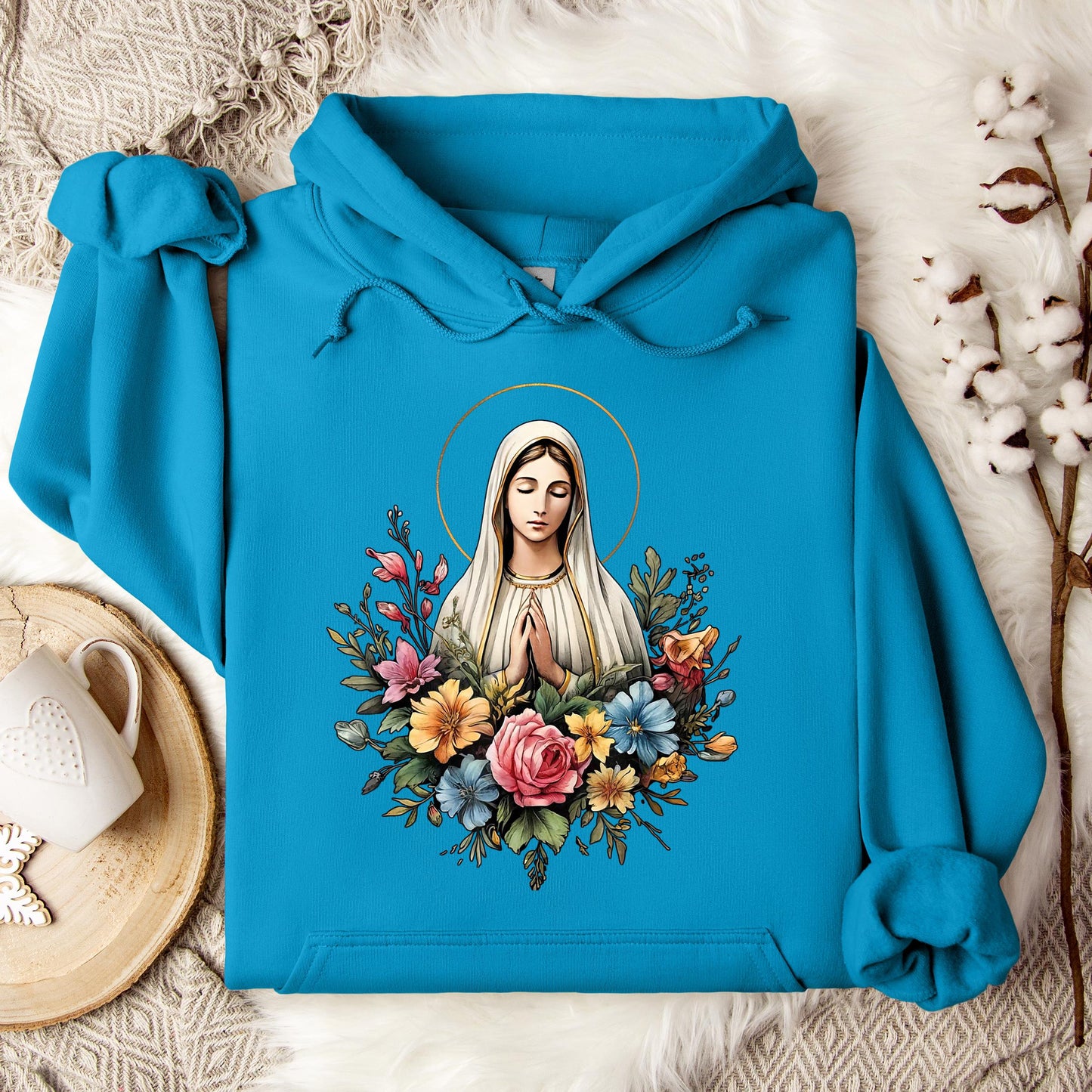The Holy Virgin Mary 14 Hoodie