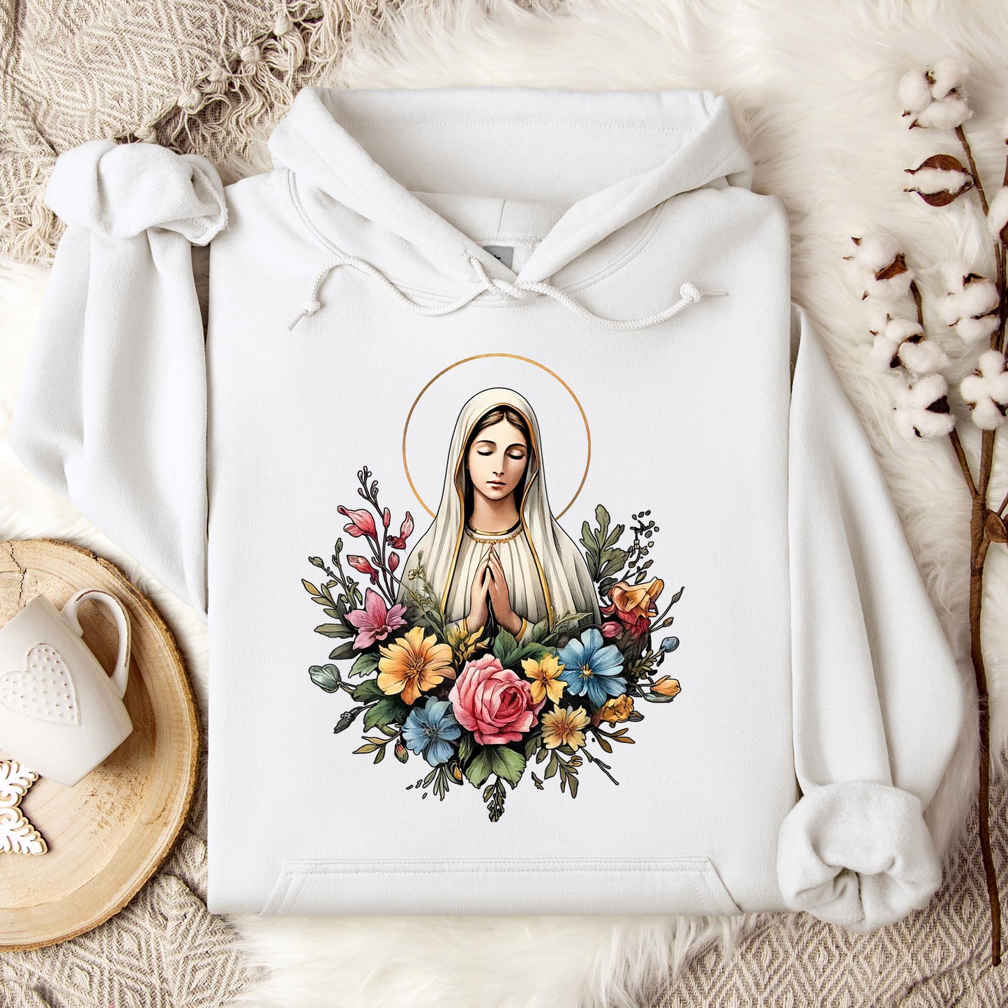 The Holy Virgin Mary 14 Hoodie