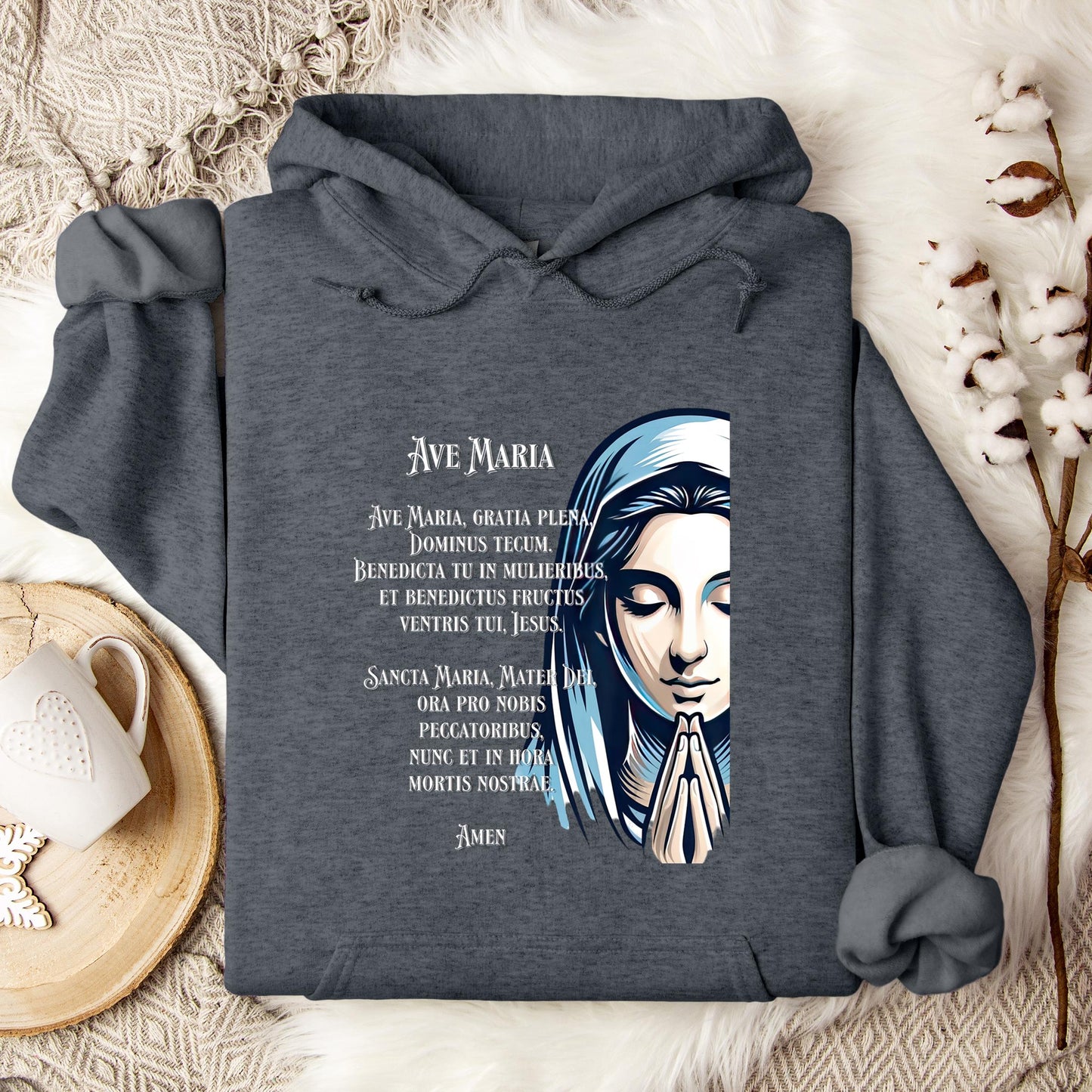 The Holy Virgin Mary 15 Hoodie