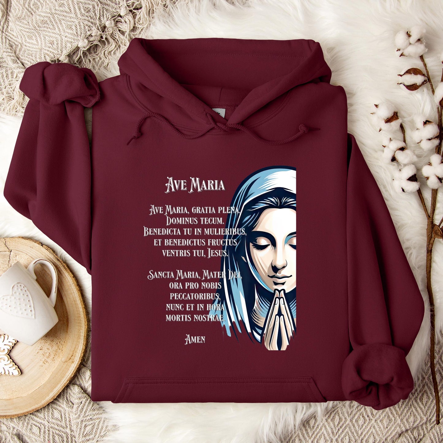 The Holy Virgin Mary 15 Hoodie