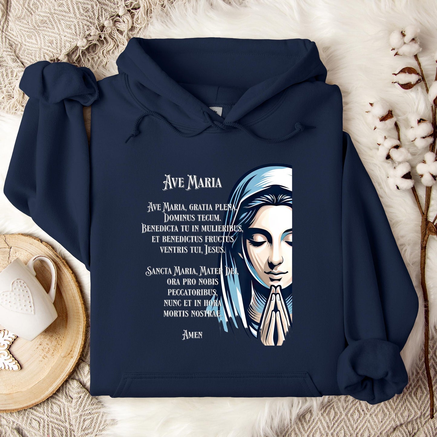 The Holy Virgin Mary 15 Hoodie