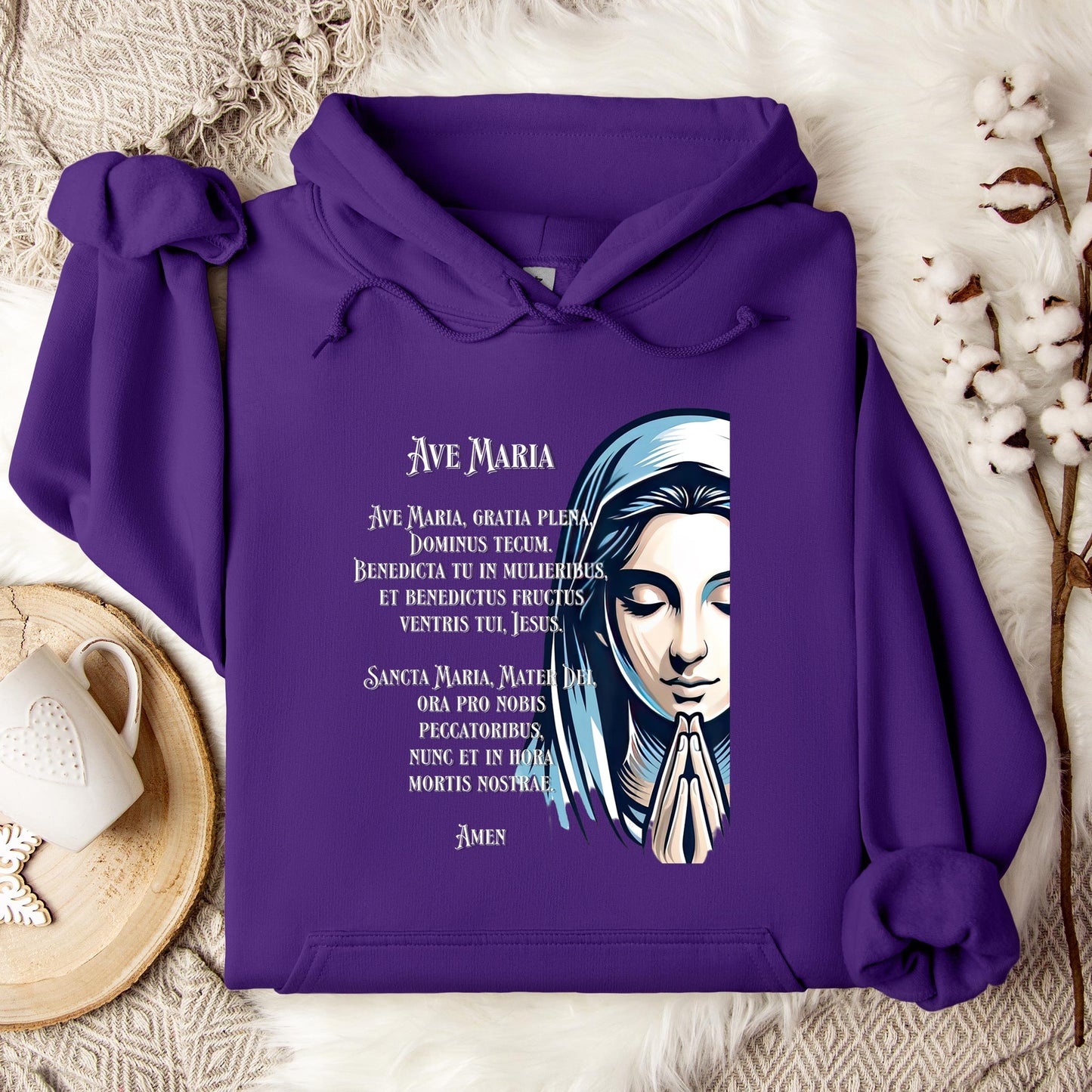 The Holy Virgin Mary 15 Hoodie