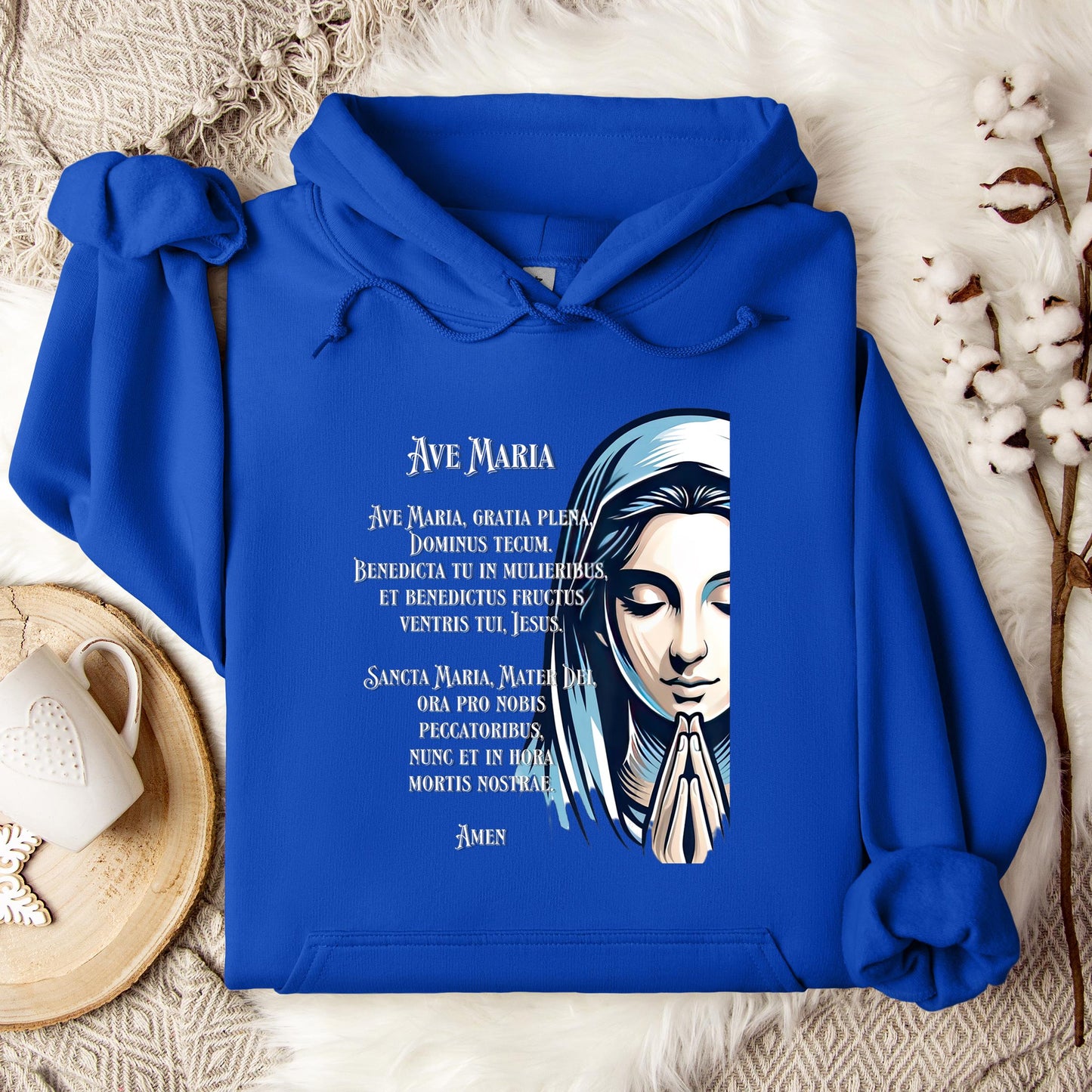 The Holy Virgin Mary 15 Hoodie