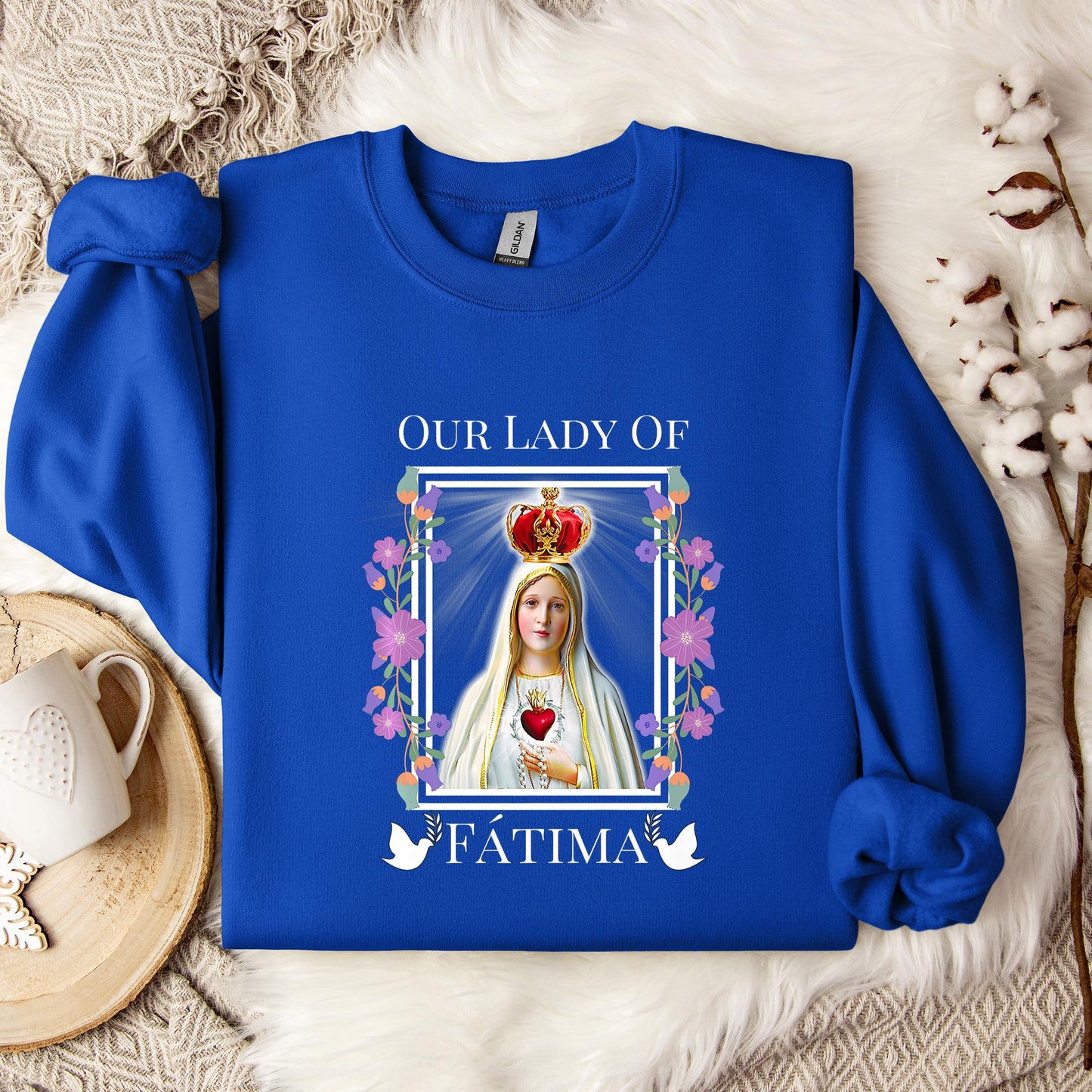 The Holy Virgin Mary 17 Sweatshirt