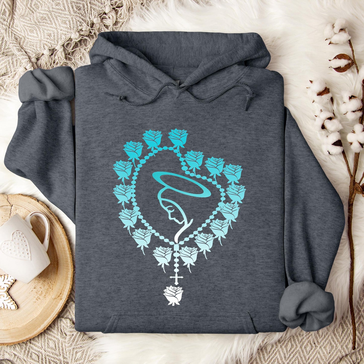 The Holy Virgin Mary 18 Hoodie