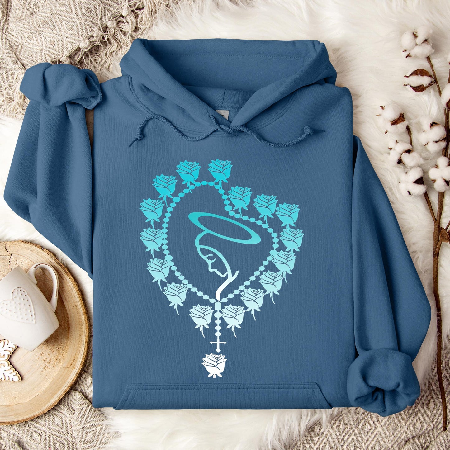 The Holy Virgin Mary 18 Hoodie