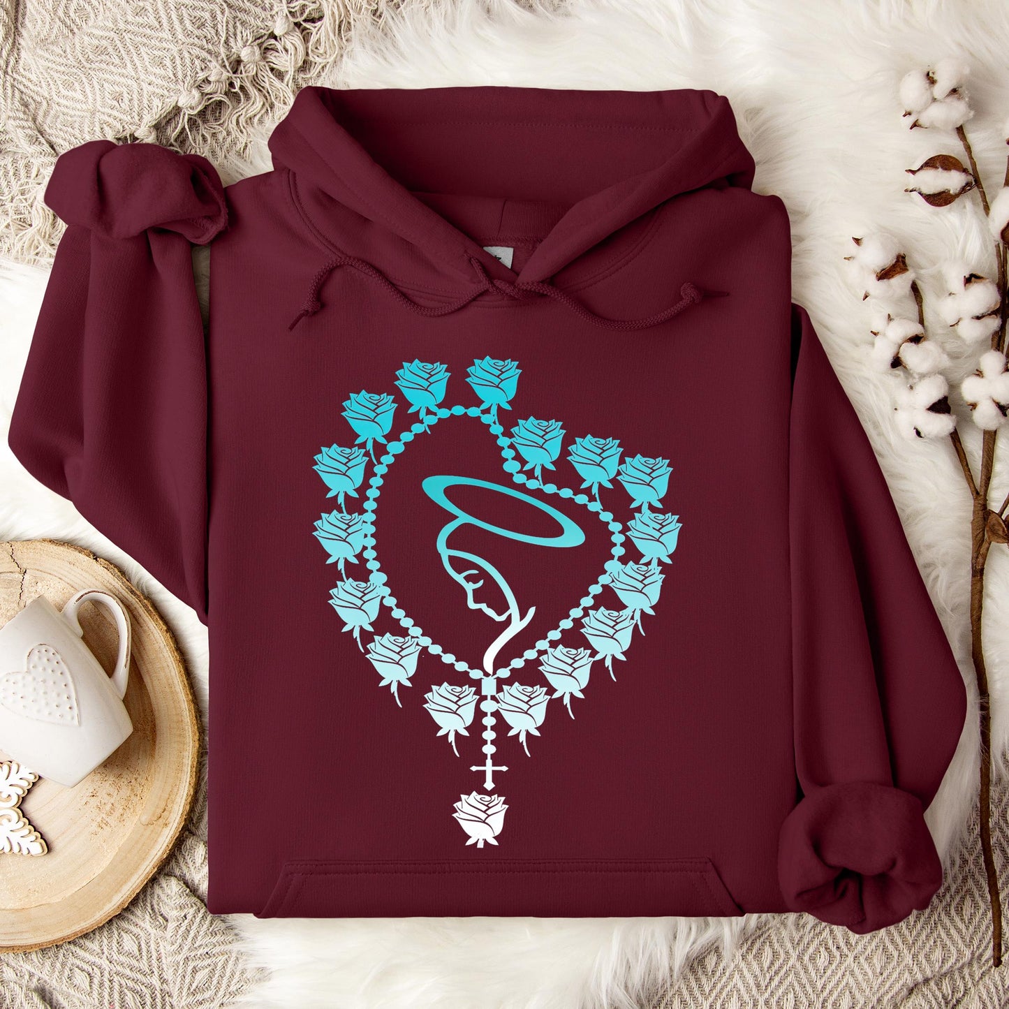 The Holy Virgin Mary 18 Hoodie