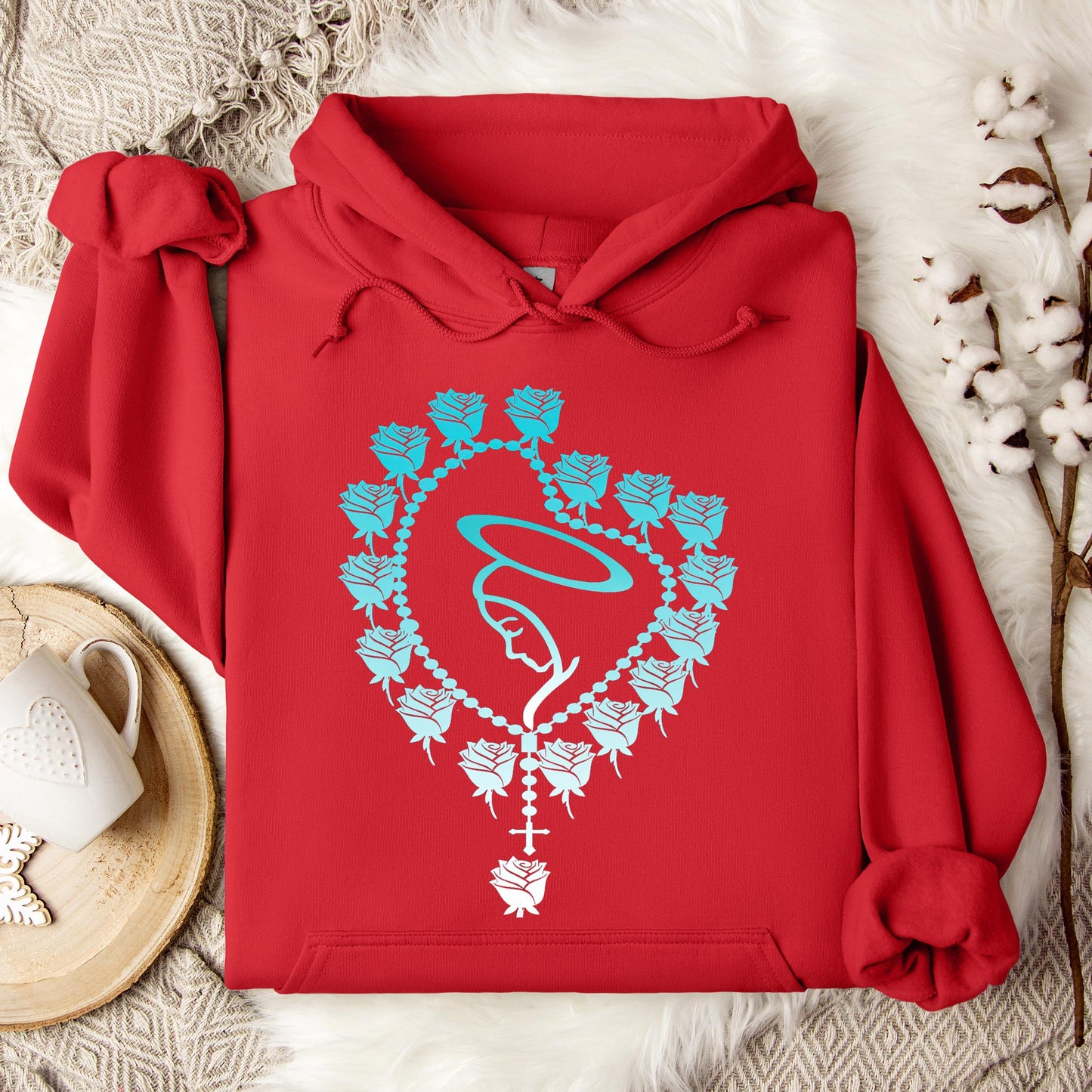 The Holy Virgin Mary 18 Hoodie