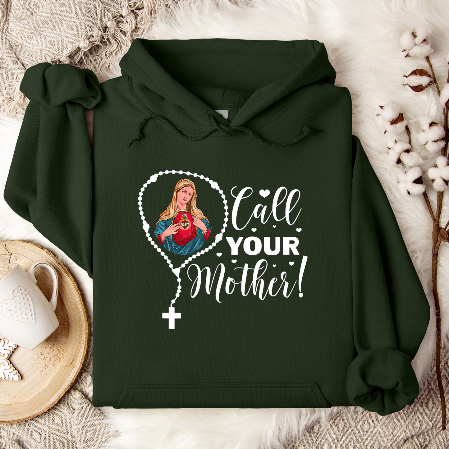 The Holy Virgin Mary 19 Hoodie