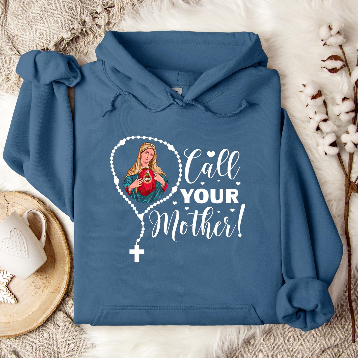 The Holy Virgin Mary 19 Hoodie