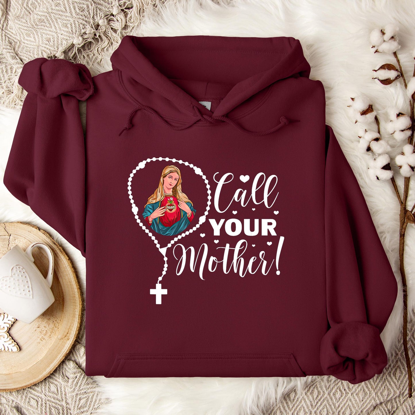 The Holy Virgin Mary 19 Hoodie
