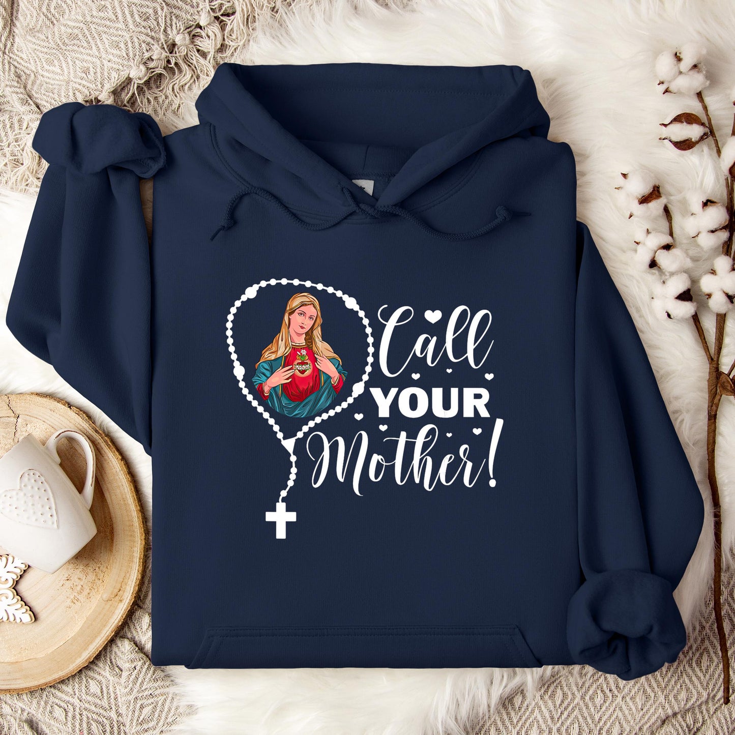 The Holy Virgin Mary 19 Hoodie