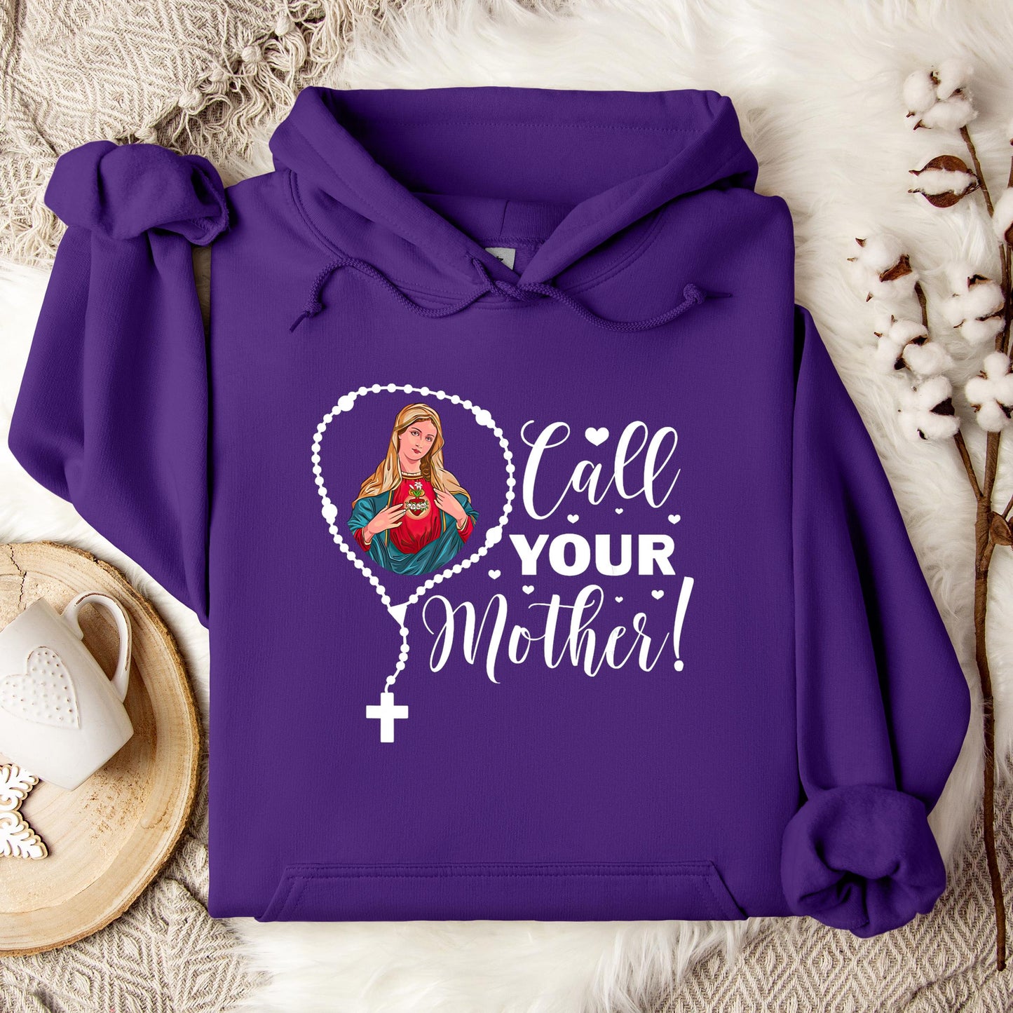 The Holy Virgin Mary 19 Hoodie
