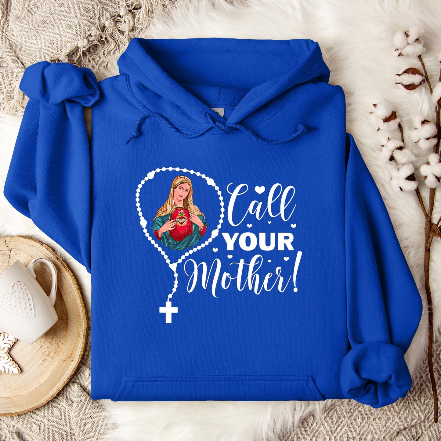 The Holy Virgin Mary 19 Hoodie