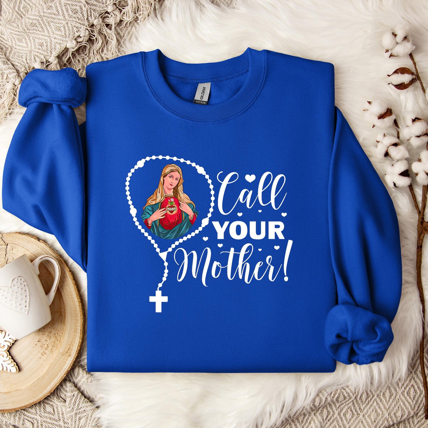 The Holy Virgin Mary 19 Sweatshirt