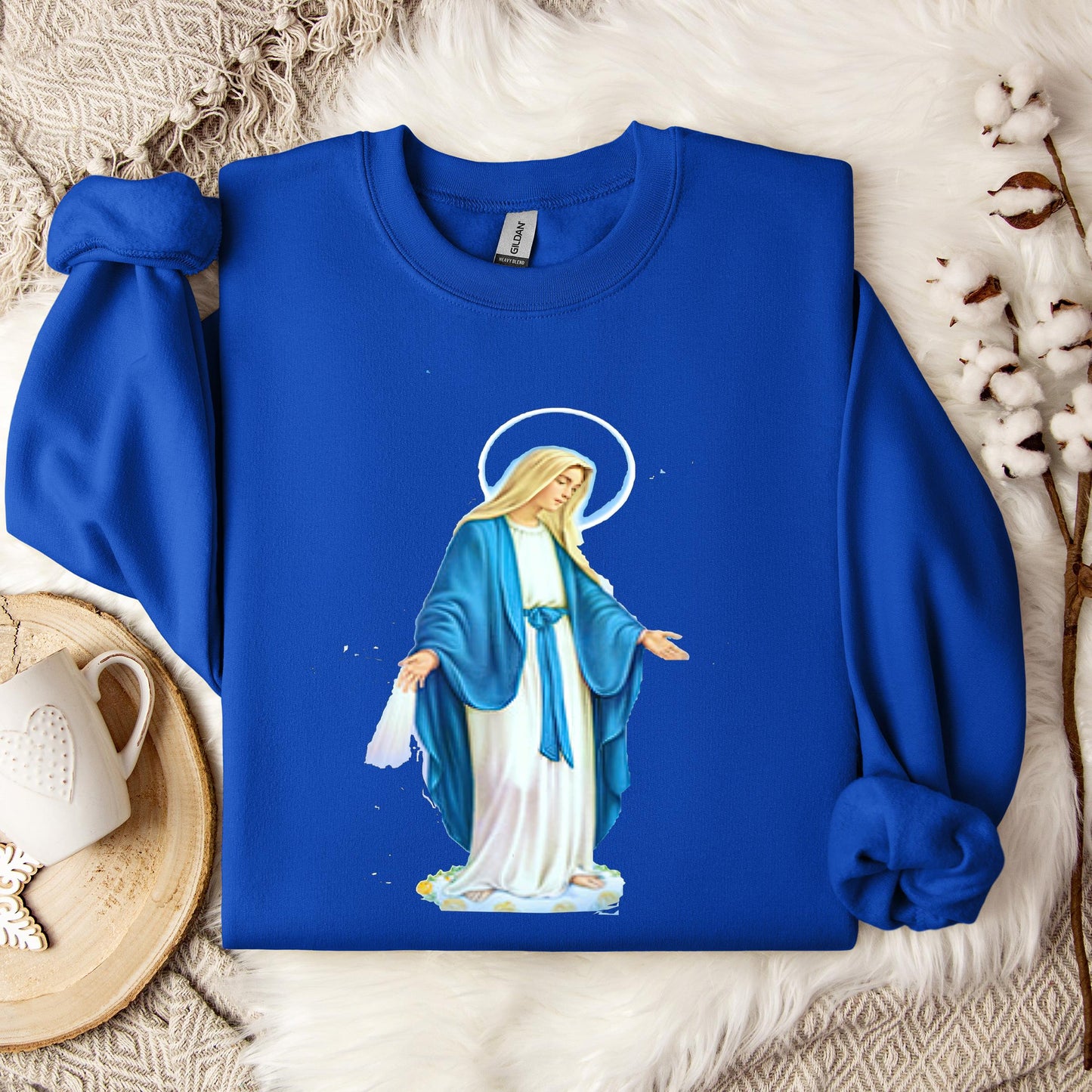 The Holy Virgin Mary 21 Sweatshirt