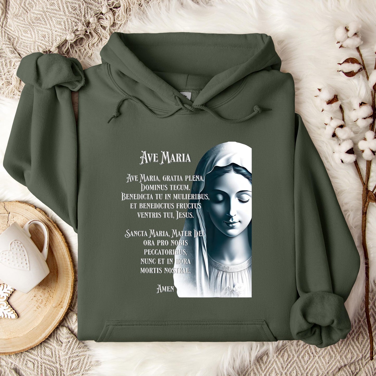 The Holy Virgin Mary 22 Hoodie