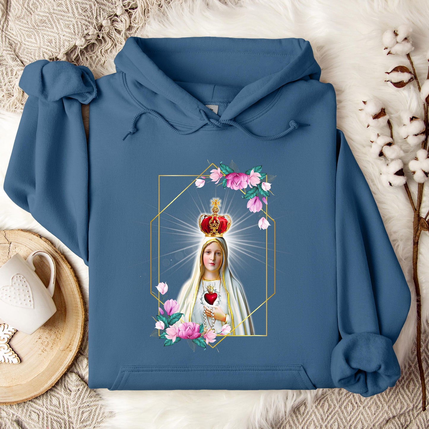 The Holy Virgin Mary 24 Hoodie