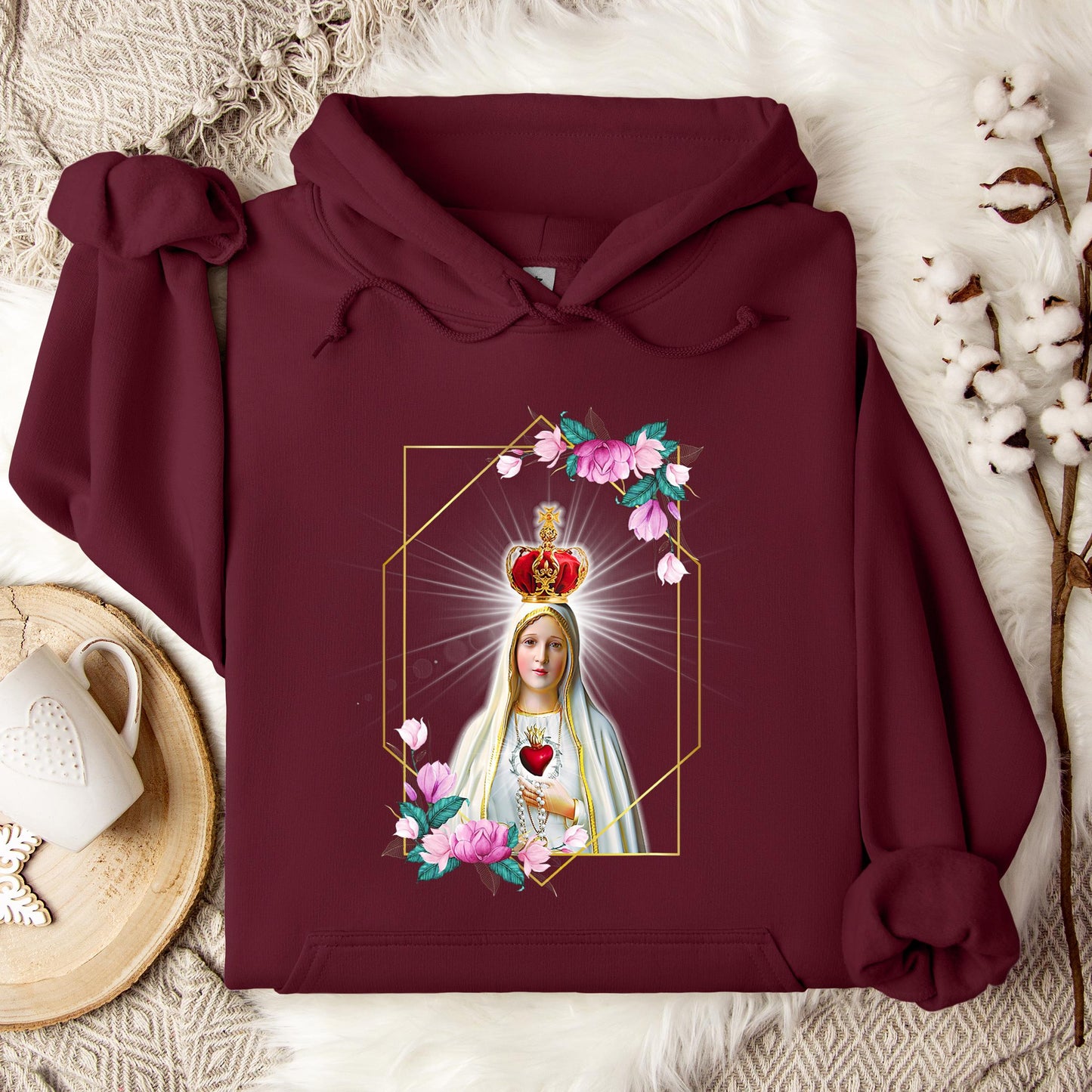 The Holy Virgin Mary 24 Hoodie
