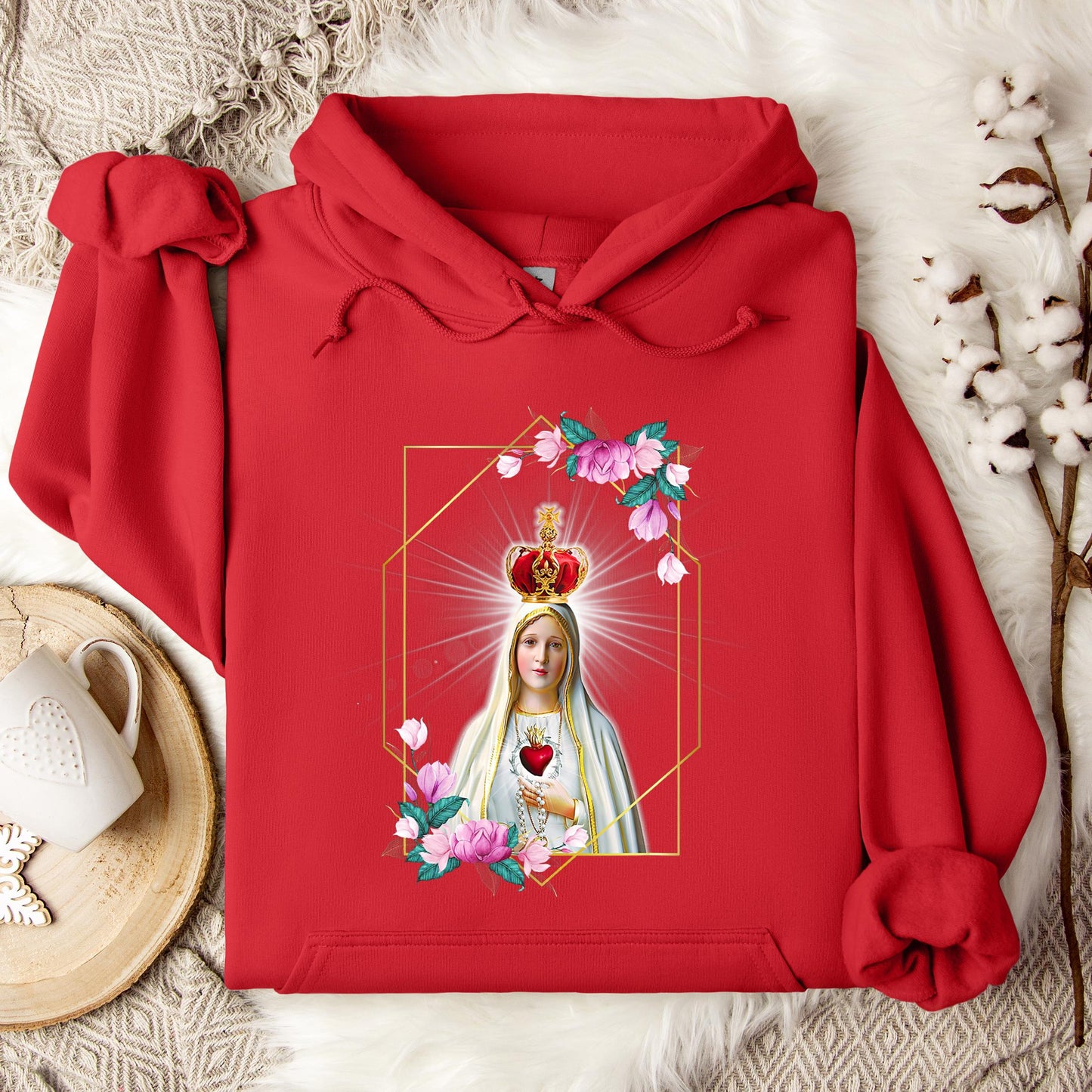 The Holy Virgin Mary 24 Hoodie