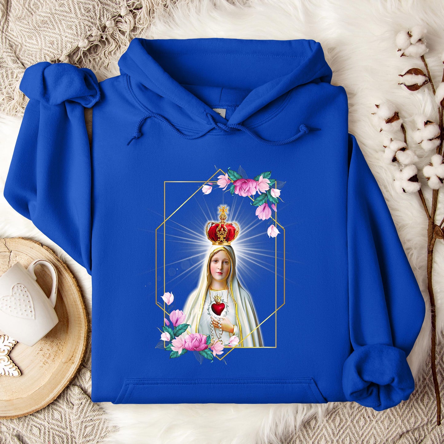 The Holy Virgin Mary 24 Hoodie