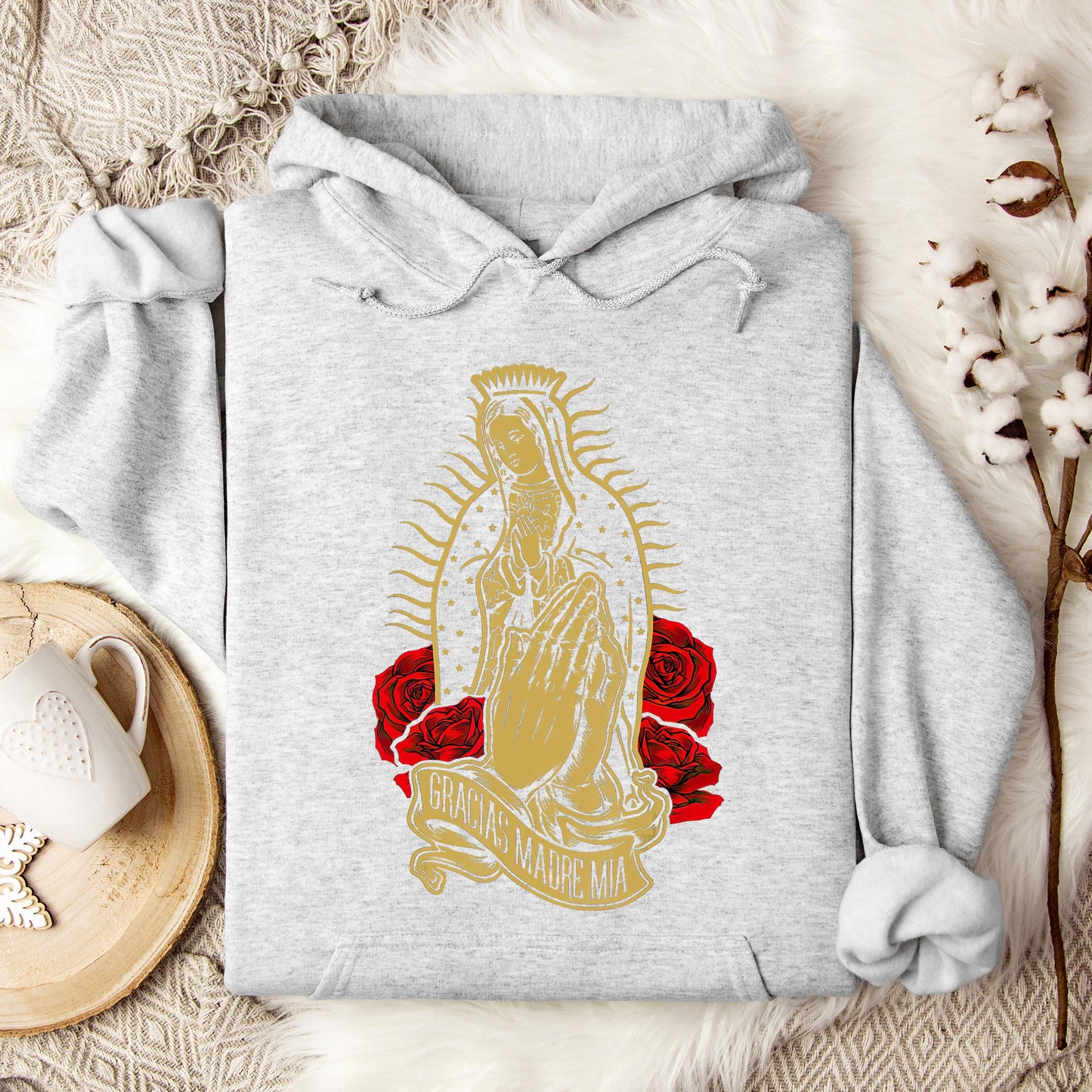 The Holy Virgin Mary 30 Hoodie
