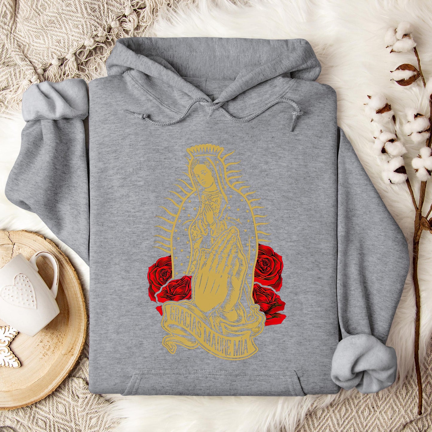 The Holy Virgin Mary 30 Hoodie