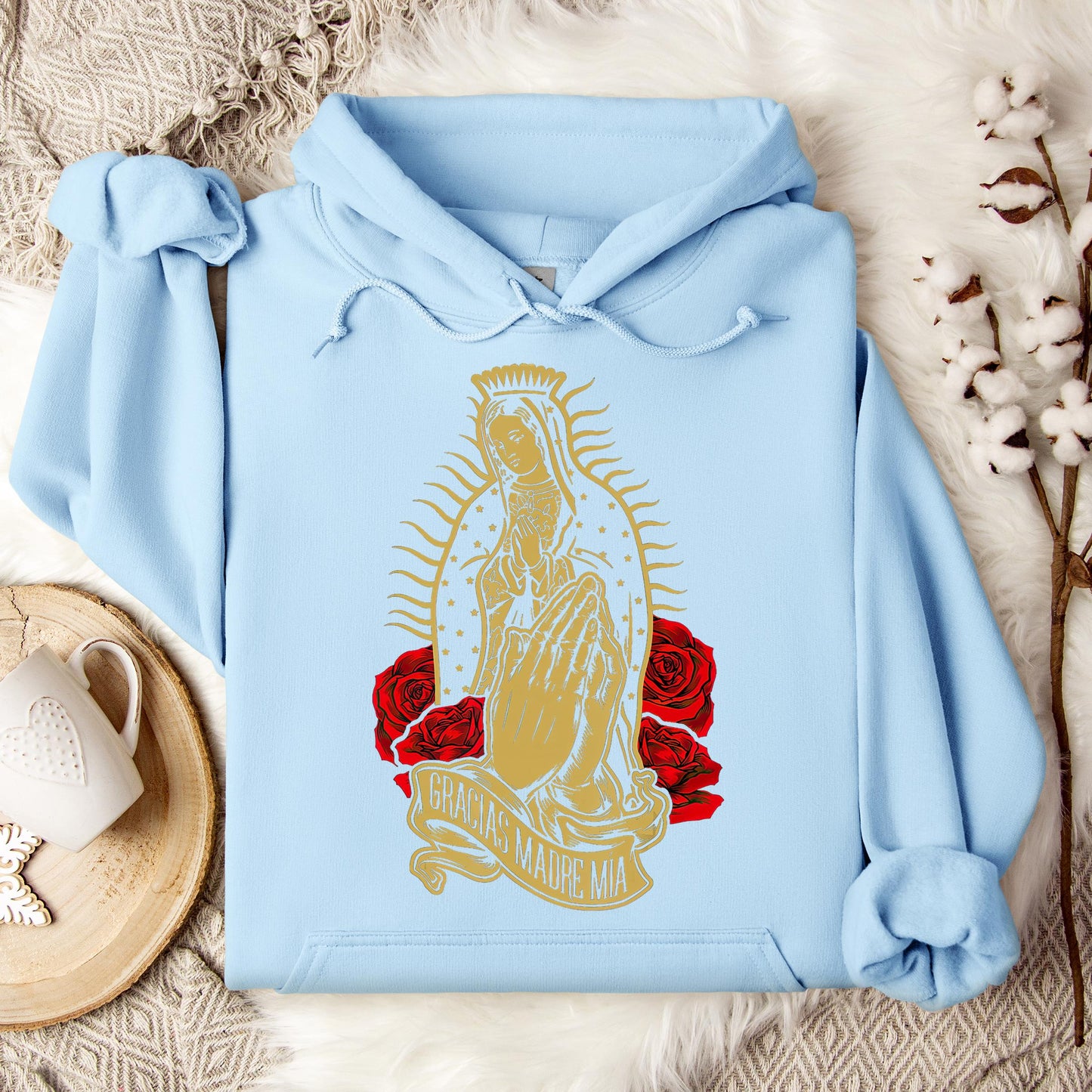 The Holy Virgin Mary 30 Hoodie
