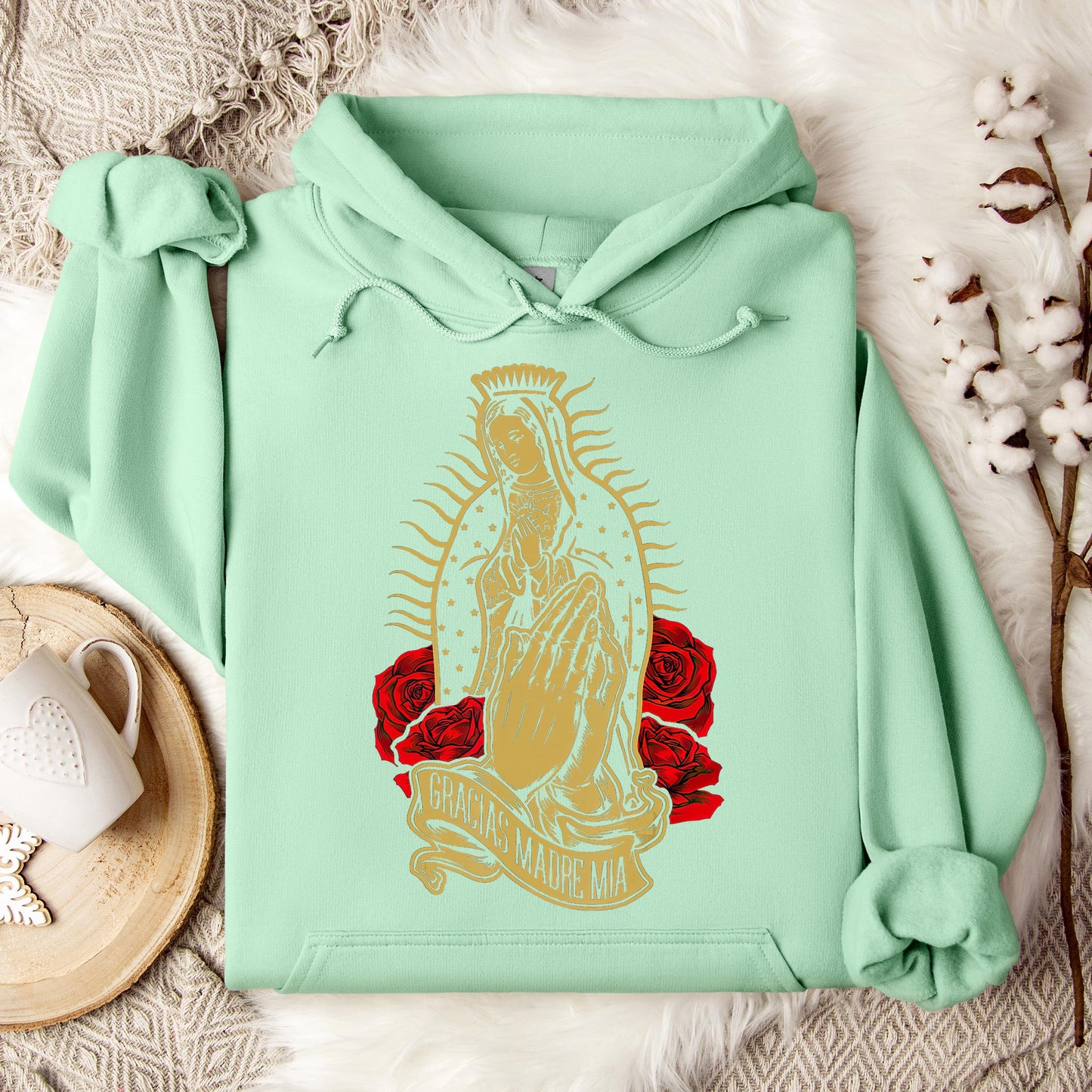 The Holy Virgin Mary 30 Hoodie