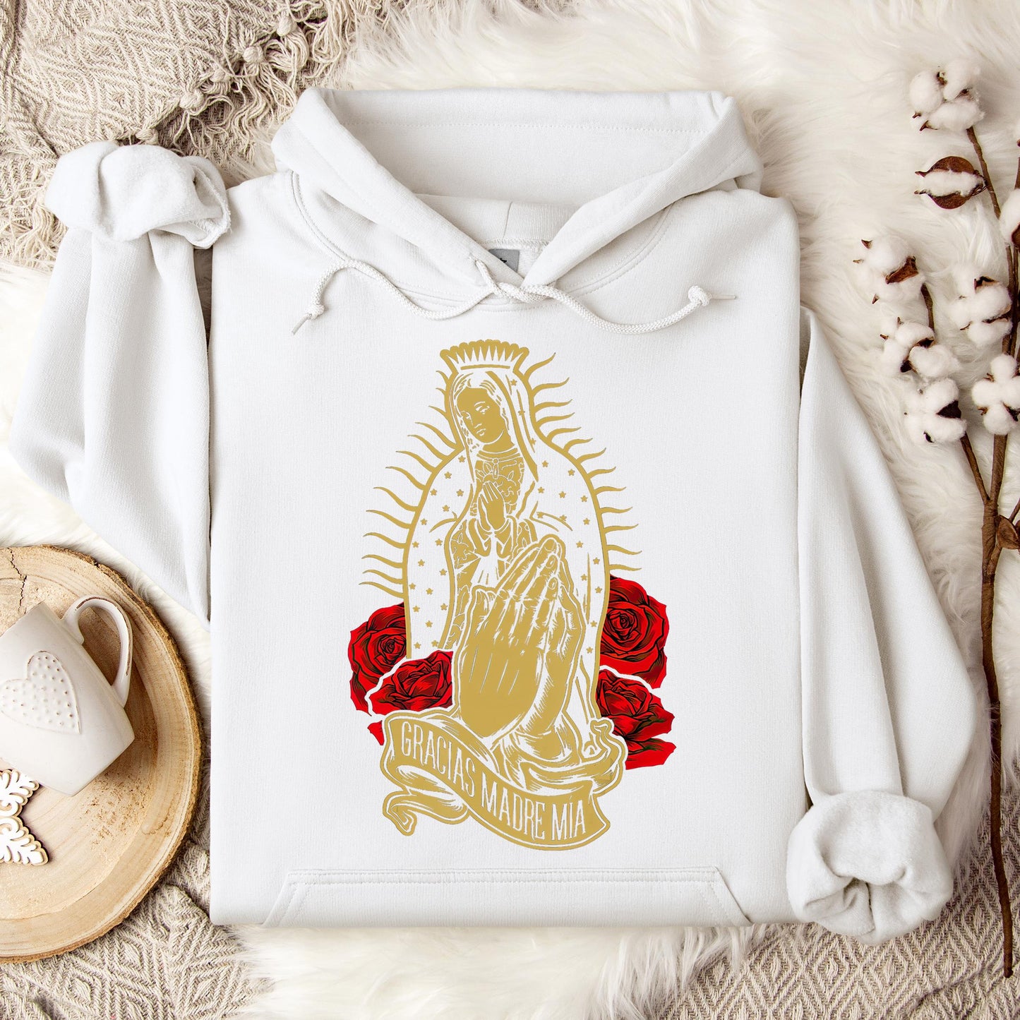 The Holy Virgin Mary 30 Hoodie