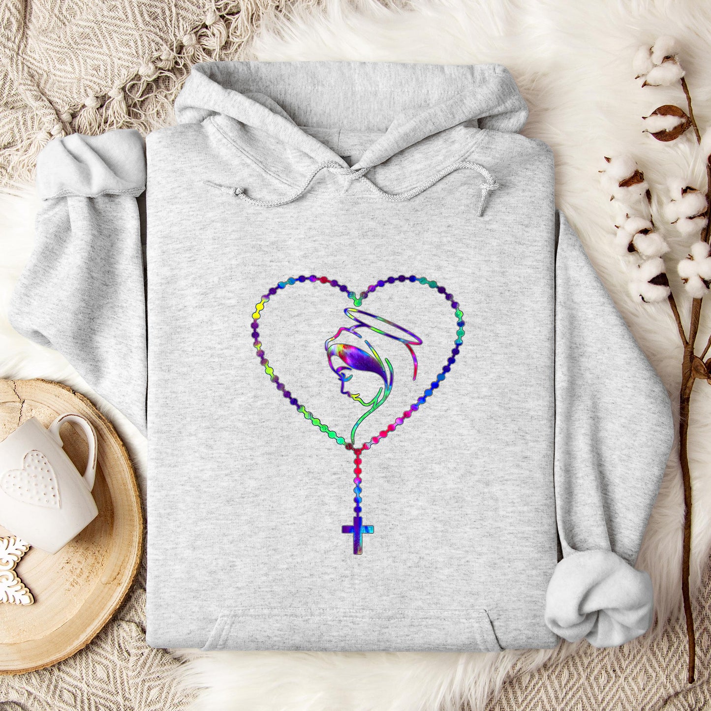 The Holy Virgin Mary 32 Hoodie