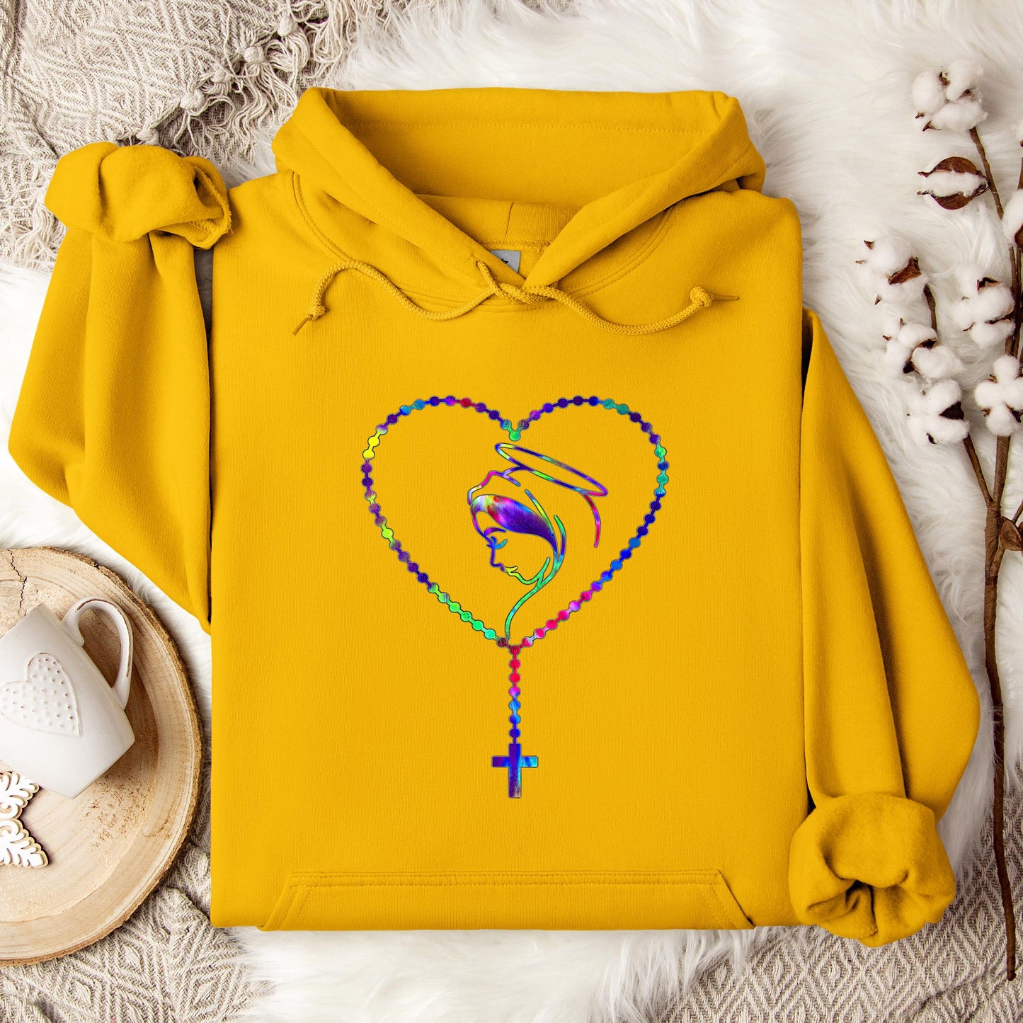 The Holy Virgin Mary 32 Hoodie