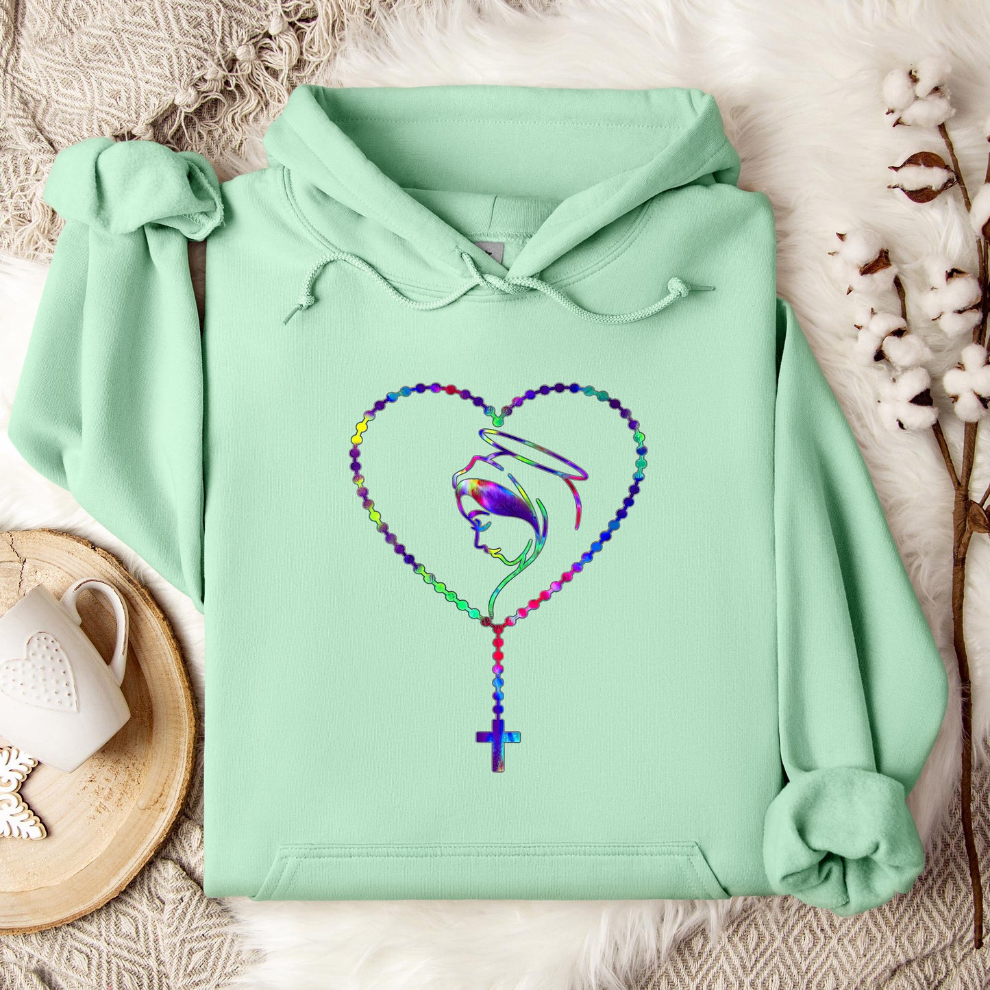 The Holy Virgin Mary 32 Hoodie