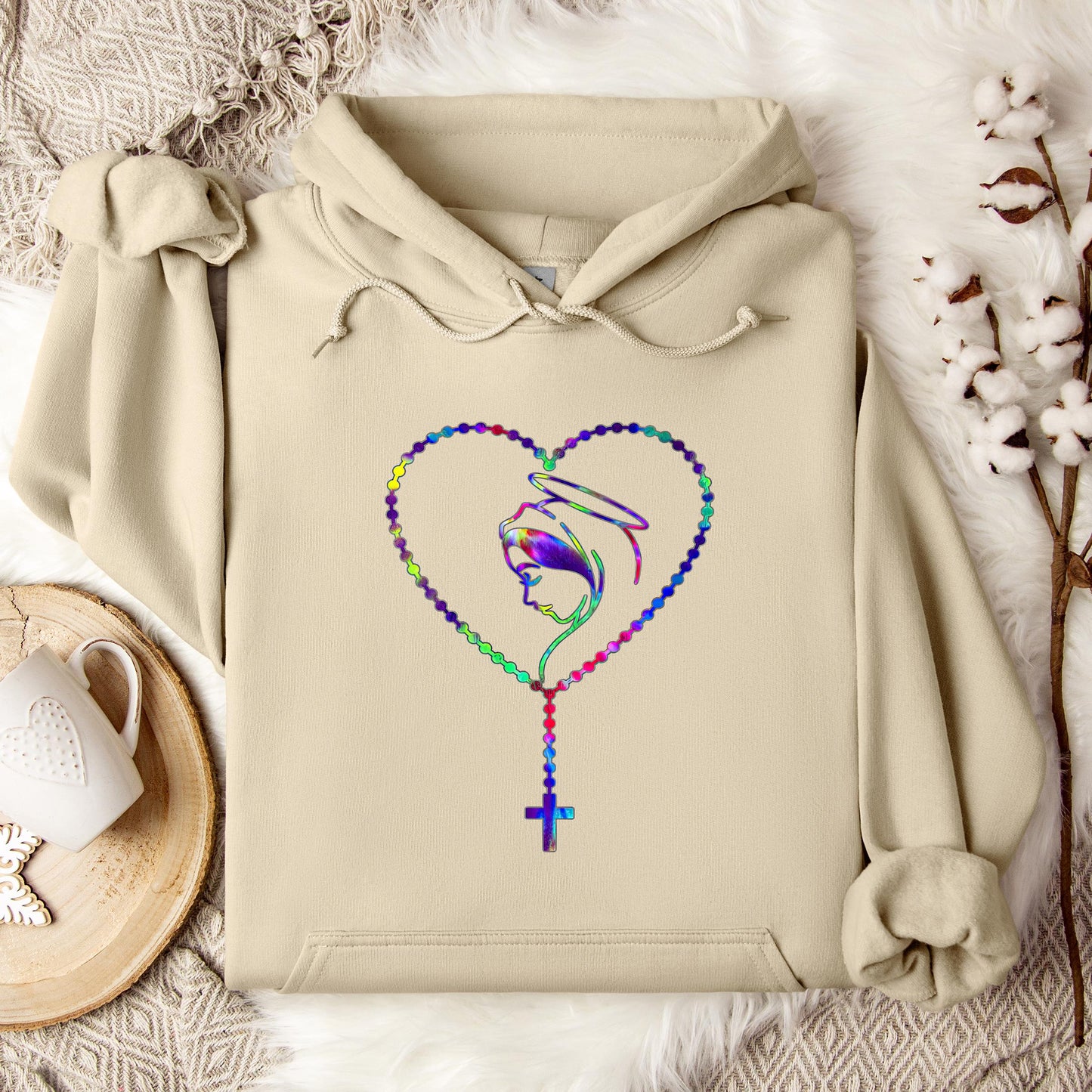 The Holy Virgin Mary 32 Hoodie