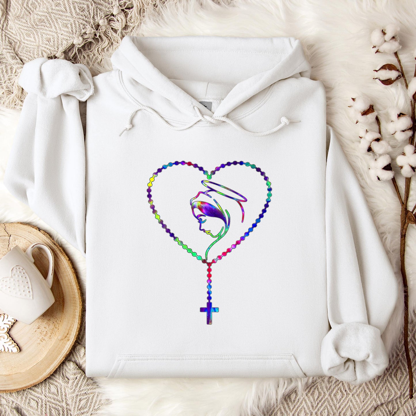 The Holy Virgin Mary 32 Hoodie