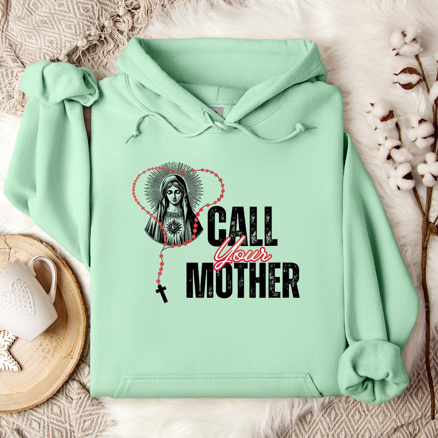 The Holy Virgin Mary 34 Hoodie