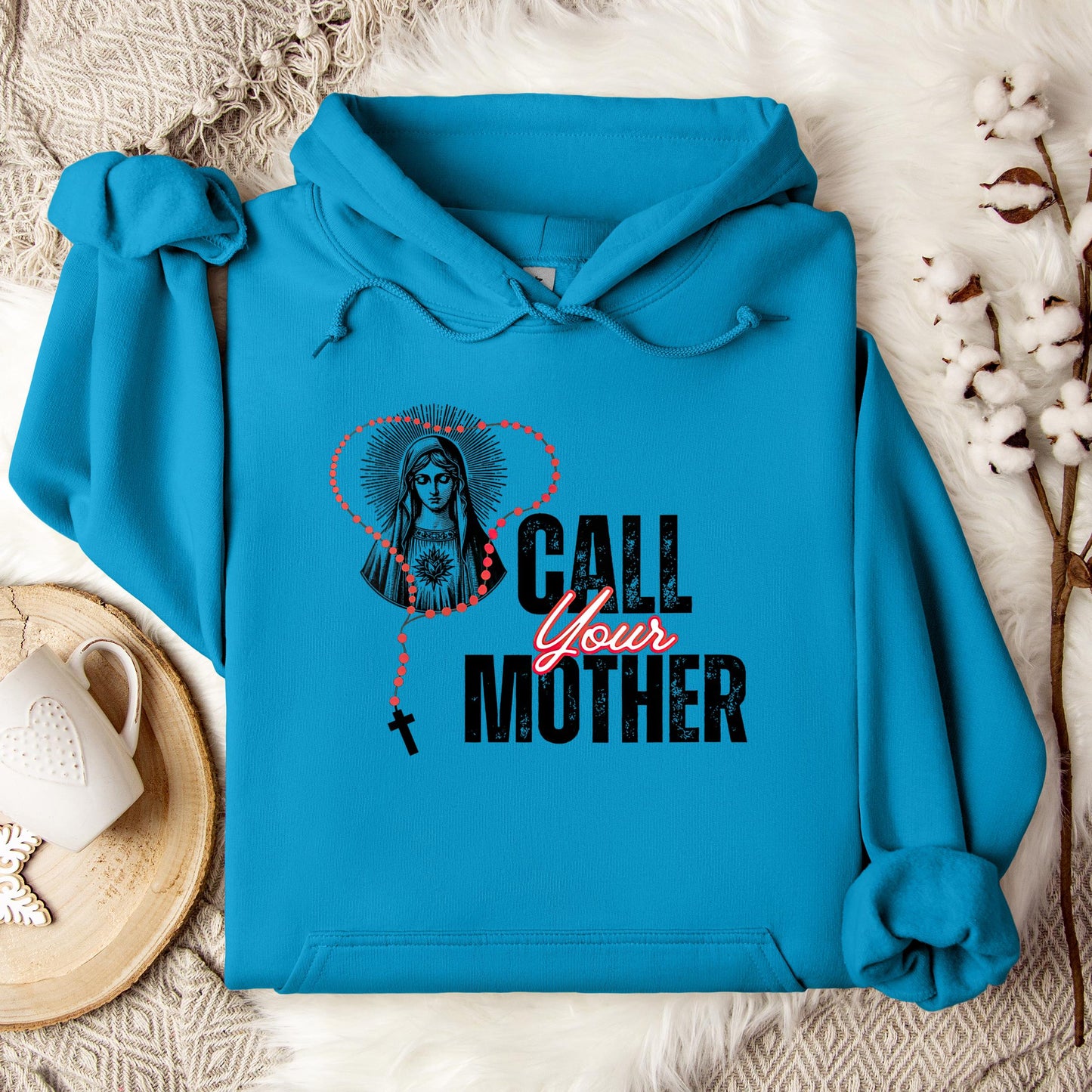 The Holy Virgin Mary 34 Hoodie