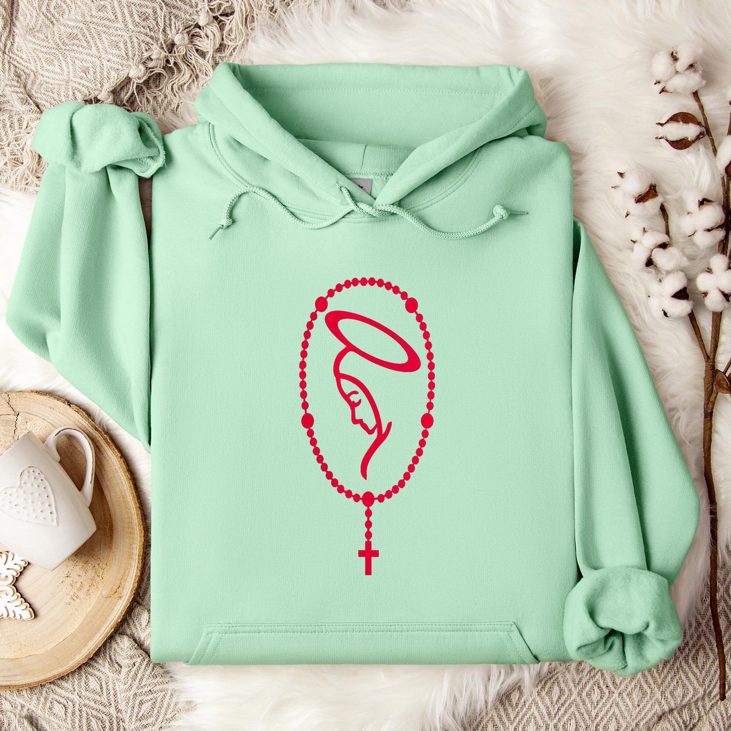 The Holy Virgin Mary 36 Hoodie