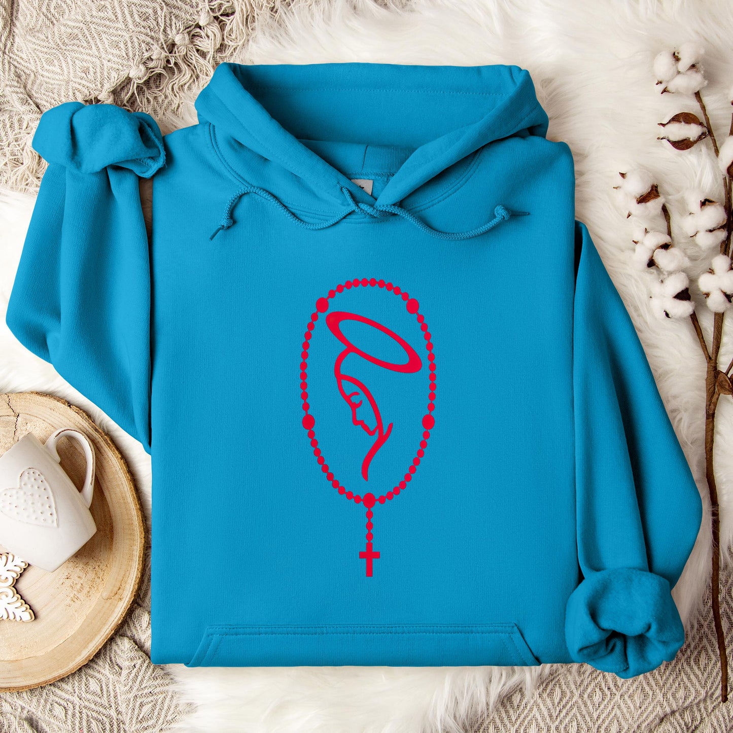 The Holy Virgin Mary 36 Hoodie
