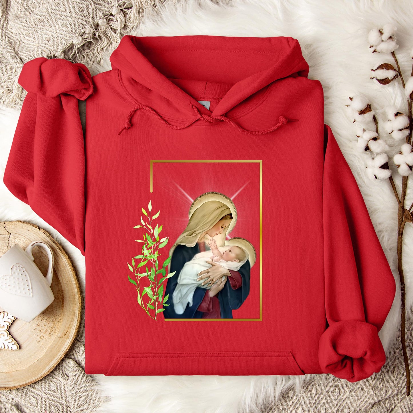 The Holy Virgin Mary 38 Hoodie
