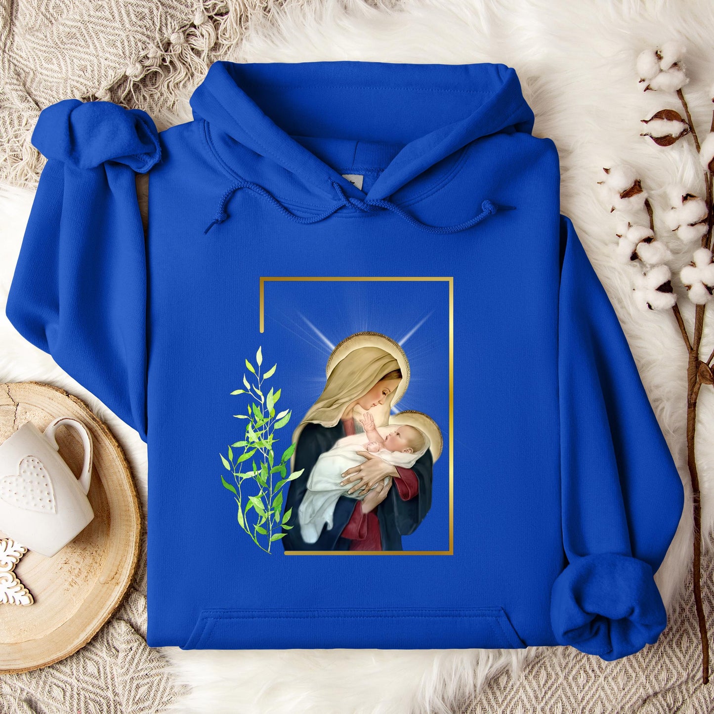 The Holy Virgin Mary 38 Hoodie