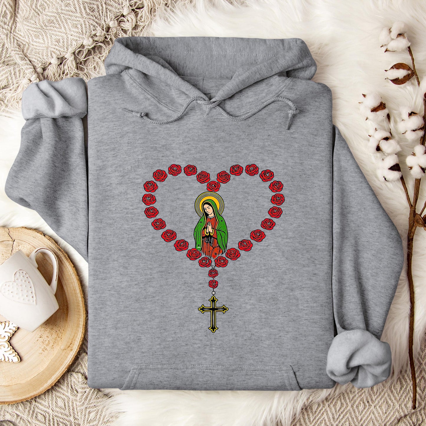 The Holy Virgin Mary 39 Hoodie