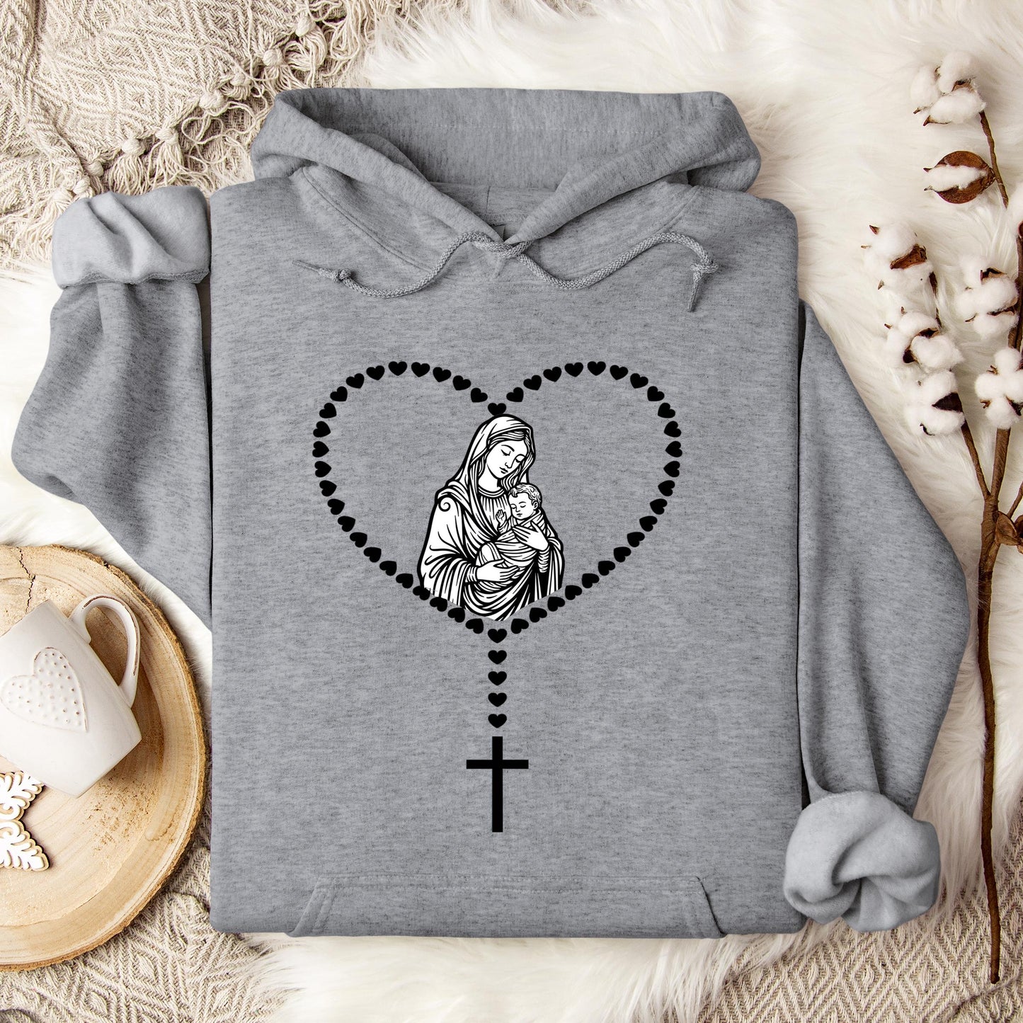 The Holy Virgin Mary 41 Hoodie